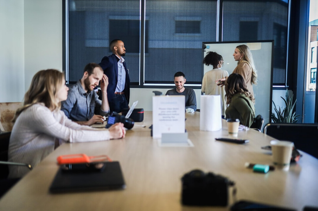 group discussion meeting